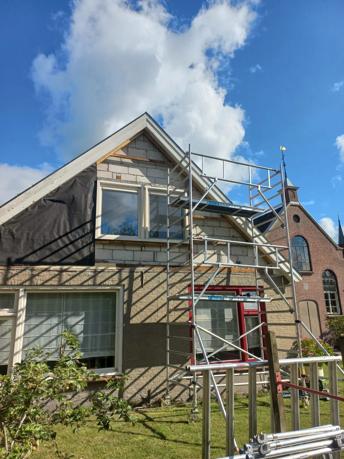 photo - Jouke klust en monteert